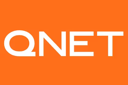 Orange QNET logo background truth about qnet and what is QNET