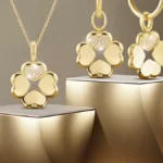 Serendipity Chance Pendant and Earrings are examples of Bernhard H. Mayer's promise to maintain its quality amidst the gold rates increasing